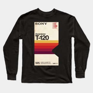 Video Cassette - Vintage T-shirt Long Sleeve T-Shirt